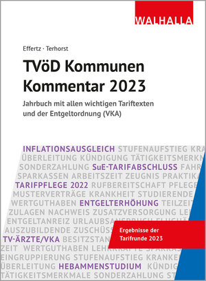Buchcover TVöD Kommunen Kommentar 2023 | Jörg Effertz | EAN 9783802979125 | ISBN 3-8029-7912-5 | ISBN 978-3-8029-7912-5
