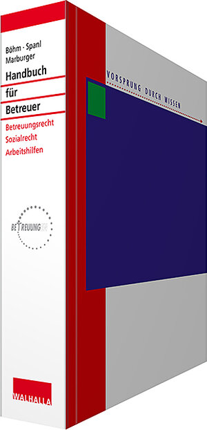 Buchcover Handbuch für Betreuer  | EAN 9783802984020 | ISBN 3-8029-8402-1 | ISBN 978-3-8029-8402-0
