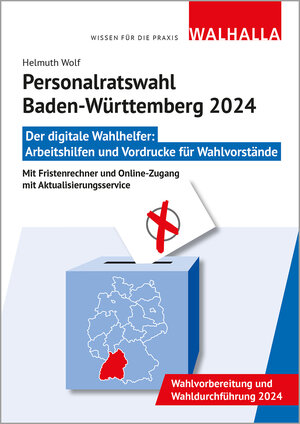 Buchcover CD-ROM Personalratswahl Baden-Württemberg 2024 | Helmuth Wolf | EAN 9783802998355 | ISBN 3-8029-9835-9 | ISBN 978-3-8029-9835-5