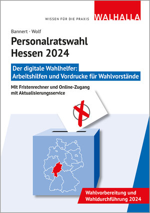 Buchcover CD-ROM Personalratswahl Hessen 2024 | Jan Bannert | EAN 9783802998409 | ISBN 3-8029-9840-5 | ISBN 978-3-8029-9840-9