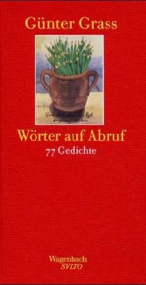 Buchcover Wörter auf Abruf | Günter Grass | EAN 9783803112088 | ISBN 3-8031-1208-7 | ISBN 978-3-8031-1208-8