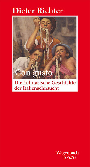 Buchcover Con gusto | Dieter Richter | EAN 9783803113627 | ISBN 3-8031-1362-8 | ISBN 978-3-8031-1362-7