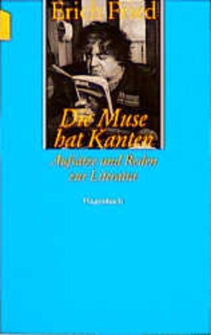 Buchcover Die Muse hat Kanten | Erich Fried | EAN 9783803122469 | ISBN 3-8031-2246-5 | ISBN 978-3-8031-2246-9