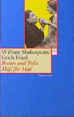 Buchcover Romeo und Julia Maß für Maß | Shakespeare | EAN 9783803123558 | ISBN 3-8031-2355-0 | ISBN 978-3-8031-2355-8