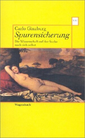 Buchcover Spurensicherung | Carlo Ginzburg | EAN 9783803124302 | ISBN 3-8031-2430-1 | ISBN 978-3-8031-2430-2