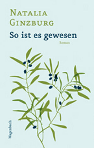 Buchcover So ist es gewesen | Natalia Ginzburg | EAN 9783803125903 | ISBN 3-8031-2590-1 | ISBN 978-3-8031-2590-3