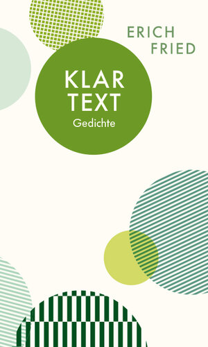 Buchcover Klartext | Erich Fried | EAN 9783803133052 | ISBN 3-8031-3305-X | ISBN 978-3-8031-3305-2