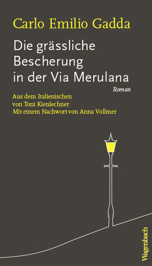 Buchcover Die grässliche Bescherung in der Via Merulana | Carlo Emilio Gadda | EAN 9783803133564 | ISBN 3-8031-3356-4 | ISBN 978-3-8031-3356-4