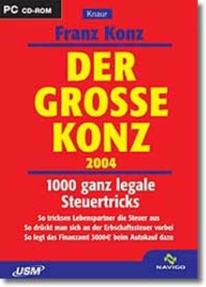 Buchcover Der große Konz 2004 | Franz Konz | EAN 9783803215147 | ISBN 3-8032-1514-5 | ISBN 978-3-8032-1514-7