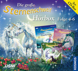 Buchcover Die große Sternenschweif Hörbox Folgen 4-6 (3 Audio CDs) | Linda Chapman | EAN 9783803236913 | ISBN 3-8032-3691-6 | ISBN 978-3-8032-3691-3