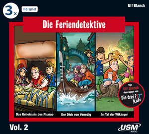 Buchcover Die Feriendetektive 3-er Hörbox 2 | Ulf Blanck | EAN 9783803239129 | ISBN 3-8032-3912-5 | ISBN 978-3-8032-3912-9