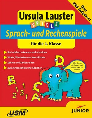 Buchcover Sprach- und Rechenspiele für die 1.Klasse | Ursula Lauster | EAN 9783803242501 | ISBN 3-8032-4250-9 | ISBN 978-3-8032-4250-1