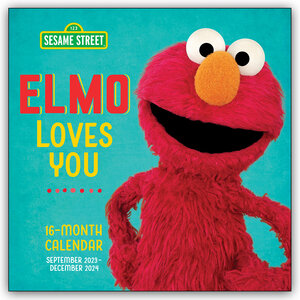 Buchcover Sesame Street – Elmo Loves You – Sesamstraße 2024 – Wandkalender | Harry N. Abrams | EAN 9783803530196 | ISBN 3-8035-3019-9 | ISBN 978-3-8035-3019-6