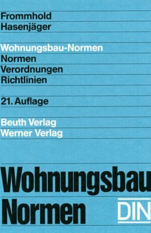 Buchcover Wohnungsbau-Normen  | EAN 9783804115927 | ISBN 3-8041-1592-6 | ISBN 978-3-8041-1592-7