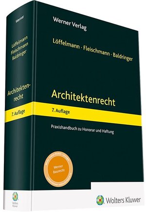 Buchcover Architektenrecht  | EAN 9783804147805 | ISBN 3-8041-4780-1 | ISBN 978-3-8041-4780-5