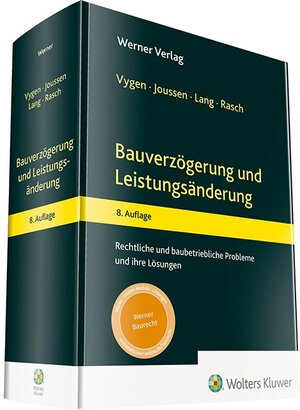 Buchcover Bauverzögerung und Leistungsänderung | Klaus Vygen | EAN 9783804153141 | ISBN 3-8041-5314-3 | ISBN 978-3-8041-5314-1