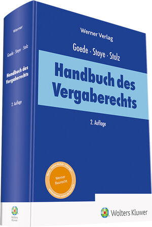 Buchcover Handbuch des Vergaberechts  | EAN 9783804153929 | ISBN 3-8041-5392-5 | ISBN 978-3-8041-5392-9