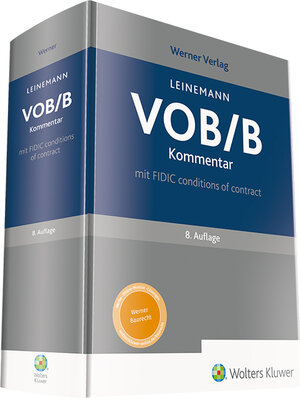 Buchcover VOB/B Kommentar  | EAN 9783804154926 | ISBN 3-8041-5492-1 | ISBN 978-3-8041-5492-6