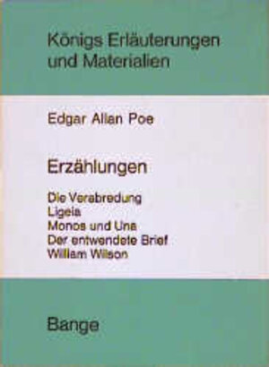 Buchcover Erzählungen | Edgar A Poe | EAN 9783804402041 | ISBN 3-8044-0204-6 | ISBN 978-3-8044-0204-1