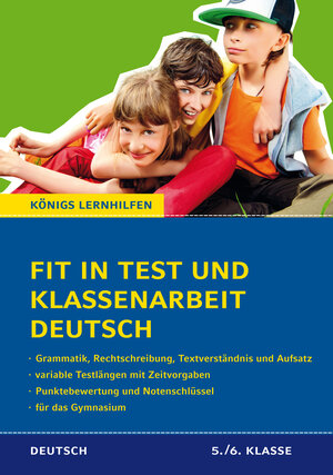 Buchcover Fit in Test und Klassenarbeit – Deutsch 5./6. Klasse Gymnasium | Peter Süß | EAN 9783804415904 | ISBN 3-8044-1590-3 | ISBN 978-3-8044-1590-4
