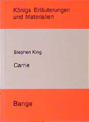 Buchcover King. Carrie | Stephen King | EAN 9783804416550 | ISBN 3-8044-1655-1 | ISBN 978-3-8044-1655-0