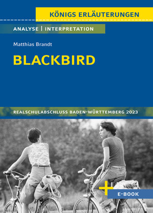 Buchcover Blackbird von Matthias Brandt - Textanalyse und Interpretation | Sabine Hasenbach | EAN 9783804441453 | ISBN 3-8044-4145-9 | ISBN 978-3-8044-4145-3