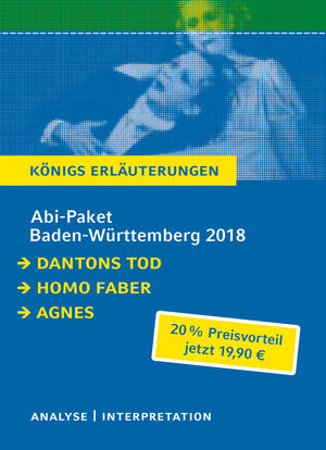 Buchcover Abitur Baden-Württemberg 2018 – Königs Erläuterungen Paket. | Georg Büchner | EAN 9783804498013 | ISBN 3-8044-9801-9 | ISBN 978-3-8044-9801-3
