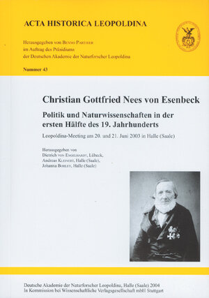 Buchcover Christian Gottfried Nees von Esenbeck  | EAN 9783804721531 | ISBN 3-8047-2153-2 | ISBN 978-3-8047-2153-1