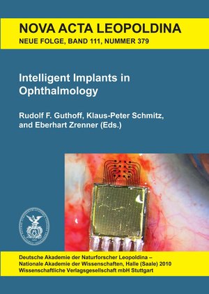 Buchcover Intelligent Implants in Ophthalmology  | EAN 9783804728042 | ISBN 3-8047-2804-9 | ISBN 978-3-8047-2804-2