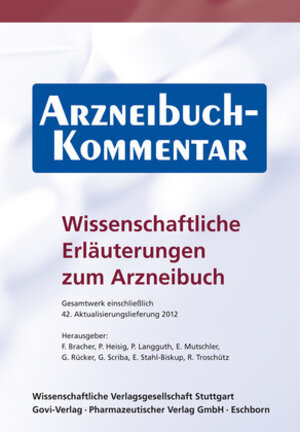 Buchcover Arzneibuch-Kommentar CD-ROM VOL 42  | EAN 9783804730229 | ISBN 3-8047-3022-1 | ISBN 978-3-8047-3022-9