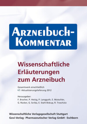 Buchcover Arzneibuch-Kommentar CD-ROM VOL 43  | EAN 9783804730519 | ISBN 3-8047-3051-5 | ISBN 978-3-8047-3051-9