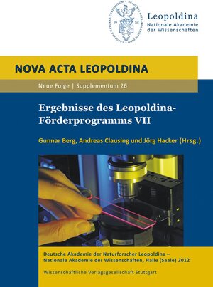 Buchcover Ergebnisse des Leopoldina-Förderprogramms VII  | EAN 9783804730618 | ISBN 3-8047-3061-2 | ISBN 978-3-8047-3061-8