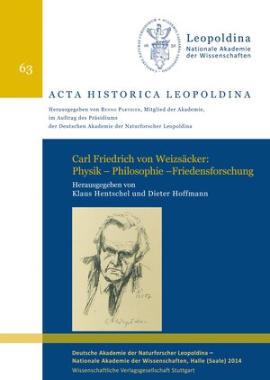 Buchcover Carl Friedrich von Weizsäcker: Physik – Philosophie – Friedensforschung  | EAN 9783804732445 | ISBN 3-8047-3244-5 | ISBN 978-3-8047-3244-5