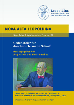 Buchcover Gedenkfeier für Joachim-Herrmann Scharf  | EAN 9783804734135 | ISBN 3-8047-3413-8 | ISBN 978-3-8047-3413-5
