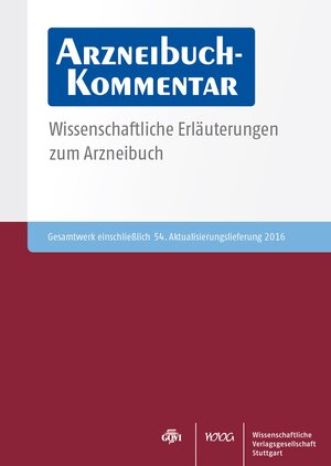 Buchcover Arzneibuch-Kommentar CD-ROM VOL 54  | EAN 9783804735293 | ISBN 3-8047-3529-0 | ISBN 978-3-8047-3529-3