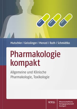 Buchcover Pharmakologie kompakt | Ernst Mutschler | EAN 9783804735514 | ISBN 3-8047-3551-7 | ISBN 978-3-8047-3551-4