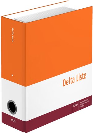 Buchcover Delta Liste, Gesamtwerk  | EAN 9783804737440 | ISBN 3-8047-3744-7 | ISBN 978-3-8047-3744-0