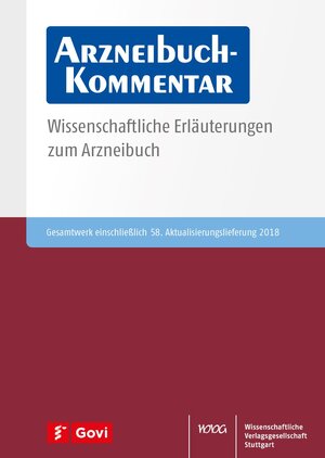 Buchcover Arzneibuch-Kommentar DVD/Online VOL 58  | EAN 9783804737792 | ISBN 3-8047-3779-X | ISBN 978-3-8047-3779-2