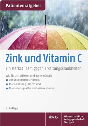 Buchcover Zink und Vitamin C | Uwe Gröber | EAN 9783804740952 | ISBN 3-8047-4095-2 | ISBN 978-3-8047-4095-2