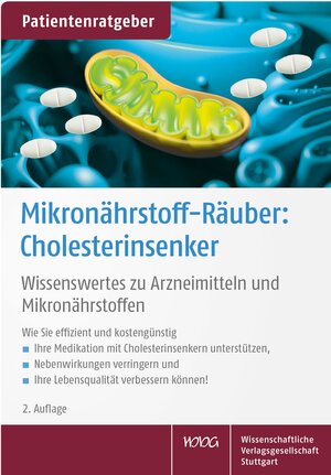 Buchcover Mikronährstoff-Räuber: Cholesterinsenker | Uwe Gröber | EAN 9783804742604 | ISBN 3-8047-4260-2 | ISBN 978-3-8047-4260-4