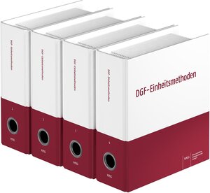 Buchcover DGF-Einheitsmethoden  | EAN 9783804742802 | ISBN 3-8047-4280-7 | ISBN 978-3-8047-4280-2