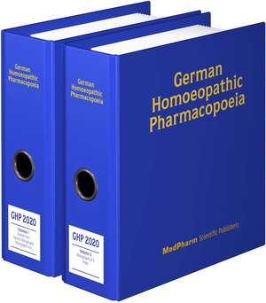 Buchcover German Homoeopathic Pharmacopoeia (GHP 2020)  | EAN 9783804750869 | ISBN 3-8047-5086-9 | ISBN 978-3-8047-5086-9