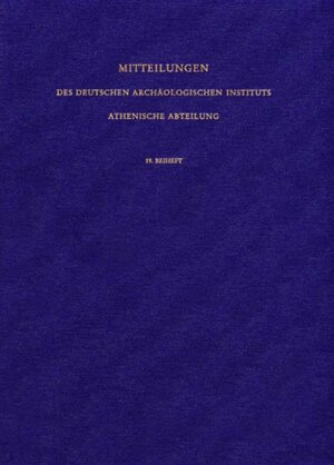 Buchcover Mitteilungen des Deutschen Archäologischen Instituts. Athenische Abteilung / Die Athena Parthenos | Gabriele Nick | EAN 9783805328364 | ISBN 3-8053-2836-2 | ISBN 978-3-8053-2836-4