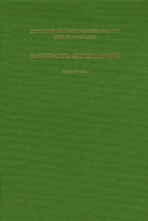 Buchcover Baghdader Mitteilungen  | EAN 9783805331401 | ISBN 3-8053-3140-1 | ISBN 978-3-8053-3140-1