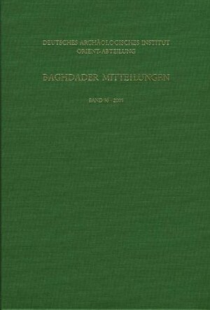 Buchcover Baghdader Mitteilungen  | EAN 9783805336697 | ISBN 3-8053-3669-1 | ISBN 978-3-8053-3669-7