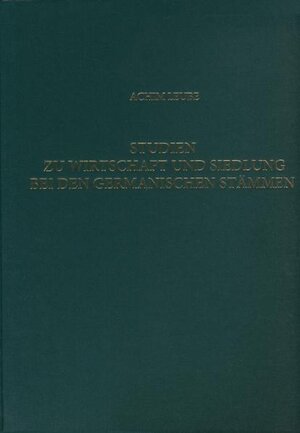 Buchcover Studien zu Wirtschaft und Siedlung | Achim Leube | EAN 9783805337571 | ISBN 3-8053-3757-4 | ISBN 978-3-8053-3757-1