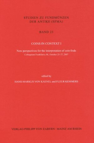 Buchcover Coins in Context I  | EAN 9783805340915 | ISBN 3-8053-4091-5 | ISBN 978-3-8053-4091-5