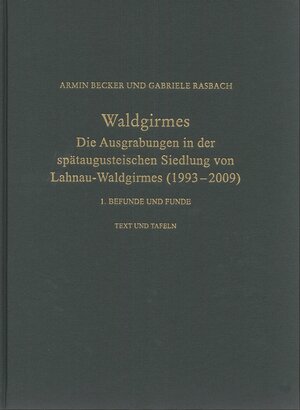 Buchcover Waldgirmes | Armin Becker | EAN 9783805349680 | ISBN 3-8053-4968-8 | ISBN 978-3-8053-4968-0