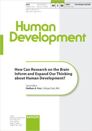 Buchcover How Can Research on the Brain Inform and Expand Our Thinking about Human Development? | EAN 9783805582117 | ISBN 3-8055-8211-0 | ISBN 978-3-8055-8211-7