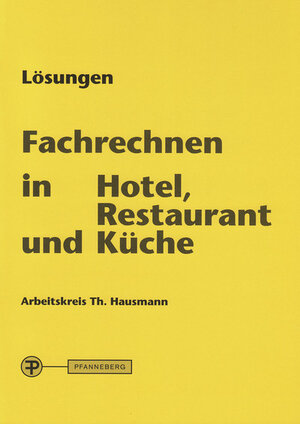 Buchcover Lösungen zu 04712 | Dieter Finck | EAN 9783805706520 | ISBN 3-8057-0652-9 | ISBN 978-3-8057-0652-0